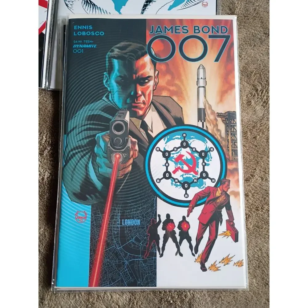 James Bond 007 #1-4 Lot Of 4 (Dynamite Comics 2024) Garth Ennis Vf To NM
